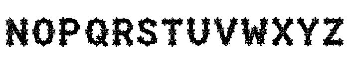Uvric Regular Font LOWERCASE
