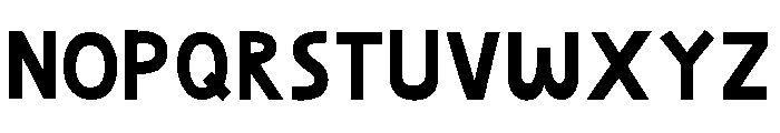 Uwaya Kids Font UPPERCASE