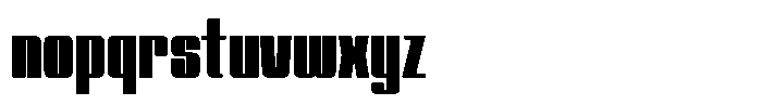 Uxelie Bold Font LOWERCASE