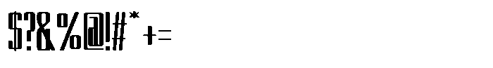 Uxelie Variable Font OTHER CHARS