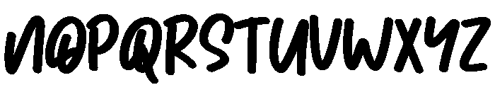 Uzuno Font UPPERCASE