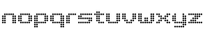 V5 Prophit Dot Font LOWERCASE