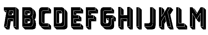 Vandertak CAPSLOCK Black Font UPPERCASE