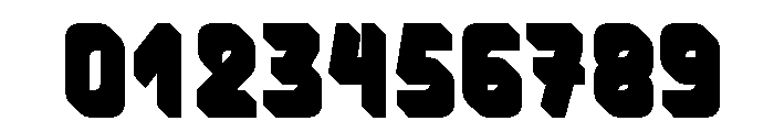 Vandertak CAPSLOCK Fill Font OTHER CHARS