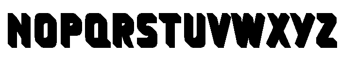 Vandertak CAPSLOCK Fill Font LOWERCASE