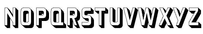 Vandertak CAPSLOCK Side Font UPPERCASE