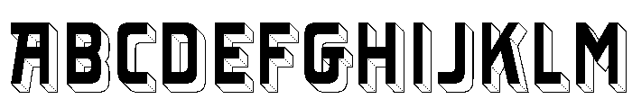 Vandertak CAPSLOCK Top Font UPPERCASE