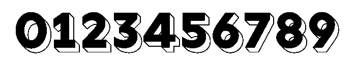 Vandertak Capslock Bold Font OTHER CHARS