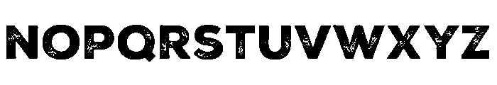 Vandertak Capslock Heavy Font LOWERCASE