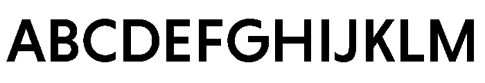 Vandertak Capslock Medium Font UPPERCASE