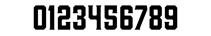 Vandertak Capslock Regular Font OTHER CHARS