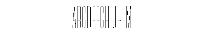 Varietta Variable Condensed Thin Font UPPERCASE