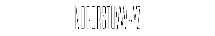 Varietta Variable Condensed Thin Font UPPERCASE