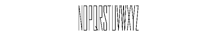 Varietta Variable Extra Light Font UPPERCASE