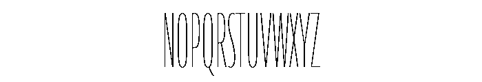 Varietta Variable Thin Font UPPERCASE