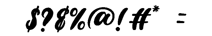 VALERIENNE Font OTHER CHARS