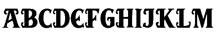 VALTRAIL Font UPPERCASE