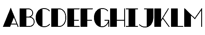 VARCHA-Regular Font UPPERCASE