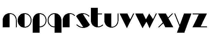VARCHA-Regular Font LOWERCASE
