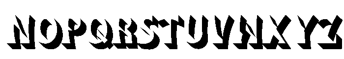 Vacation Deep Font LOWERCASE