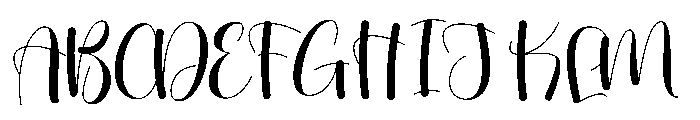 Vacation Graduating Font UPPERCASE