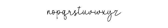 Vacation Honeymoon1 Font LOWERCASE