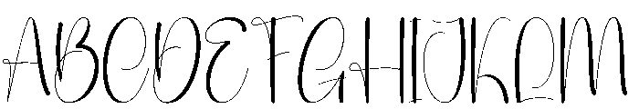 Vacation Party Font UPPERCASE