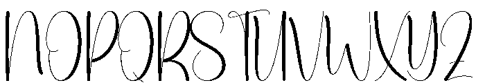 Vacation Party Font UPPERCASE