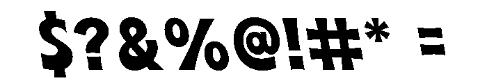 Vacation Slanted Font OTHER CHARS