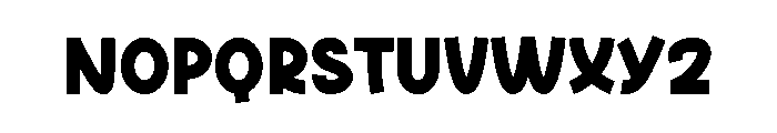 Vacation Street Font UPPERCASE
