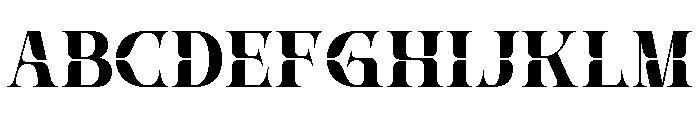 Vacero Regular Font UPPERCASE