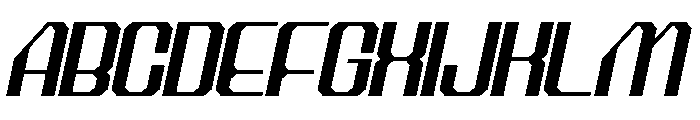 Vacom Italic Font UPPERCASE