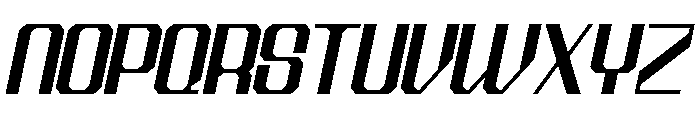 Vacom Italic Font UPPERCASE
