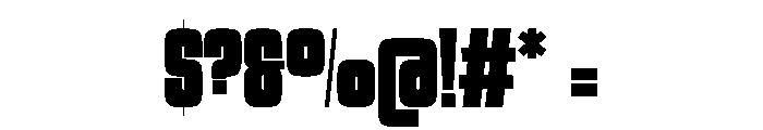 Vactory Regular Font OTHER CHARS