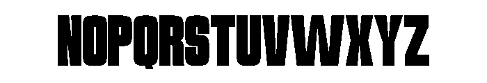 Vactory Regular Font LOWERCASE