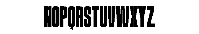 Valcore Regular Font UPPERCASE