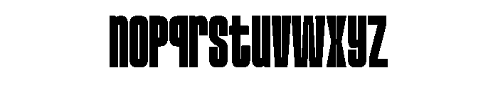 Valcore Regular Font LOWERCASE