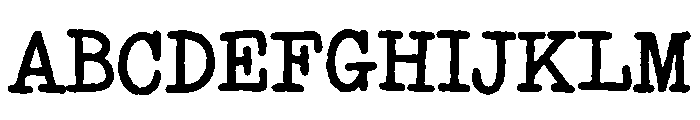 Valdre Regular Font UPPERCASE