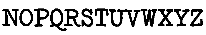 Valdre Regular Font UPPERCASE