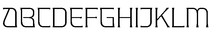 Valenary Prana Extra Light Font UPPERCASE