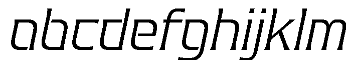 Valenary Prana Light Italic FONT