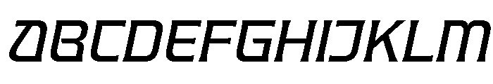 Valenary Prana Medium Italic Font UPPERCASE