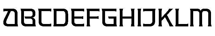 Valenary Prana Medium Font UPPERCASE