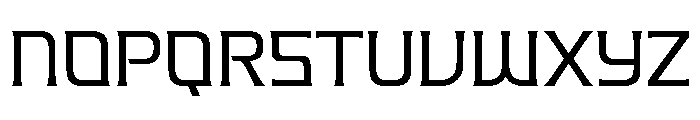 Valenary Prana Regular Font UPPERCASE