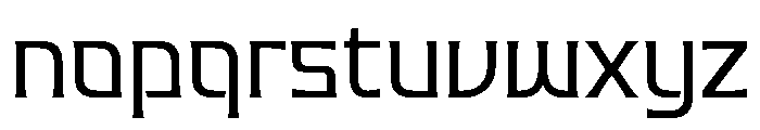 Valenary Prana Regular Font LOWERCASE