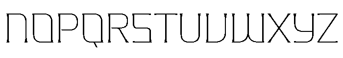 Valenary Prana Thin Font UPPERCASE