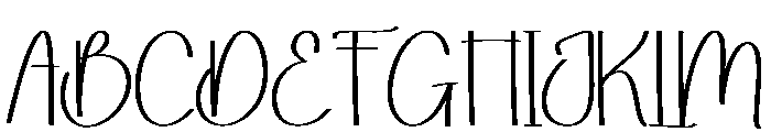 Valendays Font UPPERCASE