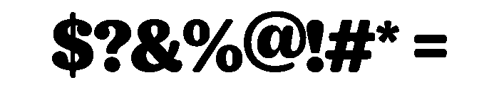 Valenford Regular Font OTHER CHARS