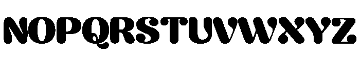 Valenford Regular Font UPPERCASE