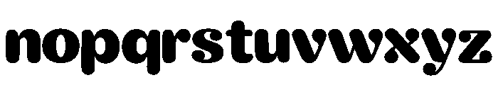 Valenford Regular Font LOWERCASE